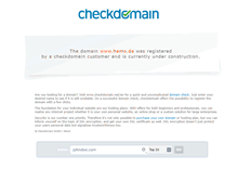 Tablet Screenshot of hemo.de